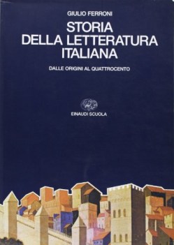 storia della letteratura italiana 1                      origini-400