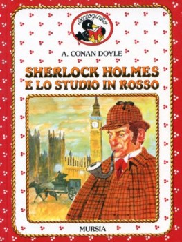 sherlock holmes e lo studio in rosso BECCOGIALLO