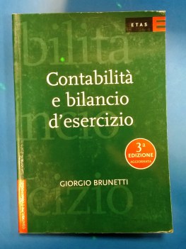 Contabilita e bilancio d\'esercizio 3ed. 2002 FC