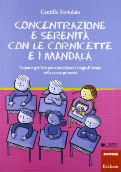 concentrazione e serenita con le cornicette e i mandala