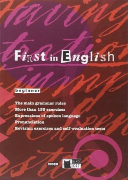 first in english, beginner