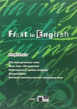 first in english, elementary