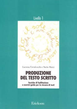 produzione del testo scritto 1