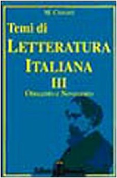 temi di letteratura ital.3 800/900(tas.)