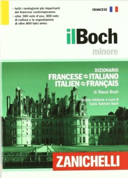 dizionario franc.-ital.-franc. BOCH brossura NO CD