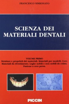 scienze dei materiali dentali 1