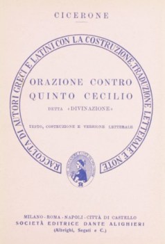 contro quinto cecilio (traduttore)