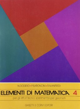 elementi di matematica 4 x itg sperim.