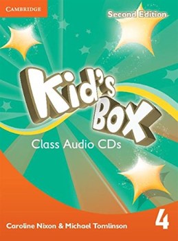 kid\'s box 4 class audio cd (2nd edit.)