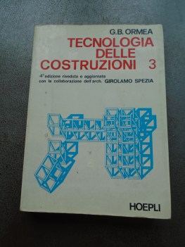 tecnologia delle costruzioni 3 4ed.