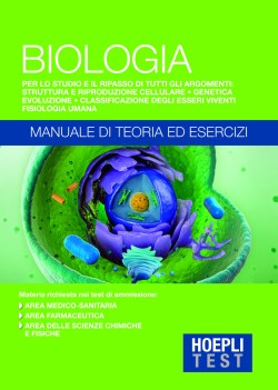 hoepli test biologia manuale di teoria ed esercizi