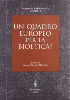 quadro europeo per la bioetica