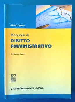 Manuale di diritto amministrativo 4ed