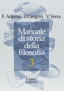 manuale di storia della filosof. 3