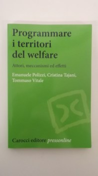 programmazione territoriale del welfare metodi e strumenti