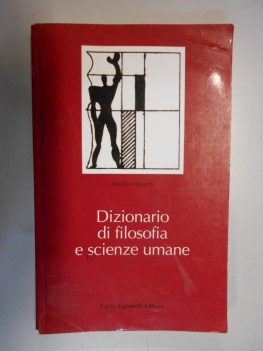 dizionario di filosofia e scienze umane FC