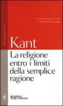 religione entro i limiti della semplice ragione