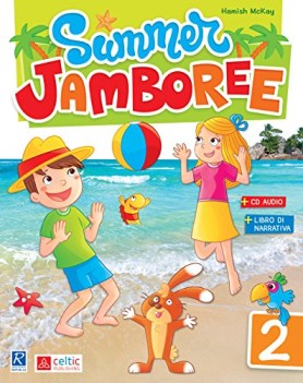 summer jamboree 2 +cd libri vacanze