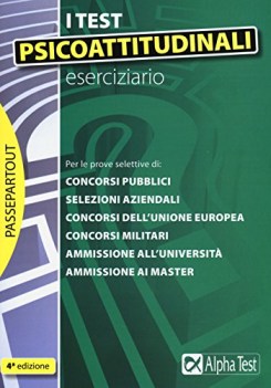 test psicoattitudinali eserciziario