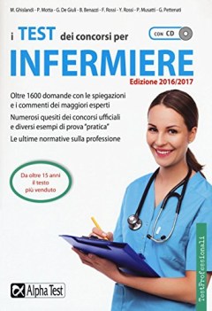 test dei concorsi per infermiere con cdrom