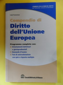 compendio di diritto dell\'unione europea