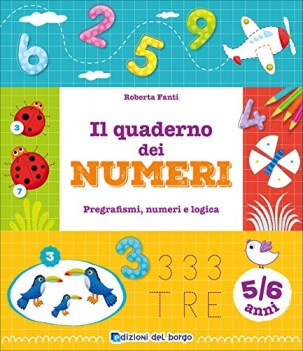 quaderno dei numeri pregrafismi numeri e logica 5/6 anni