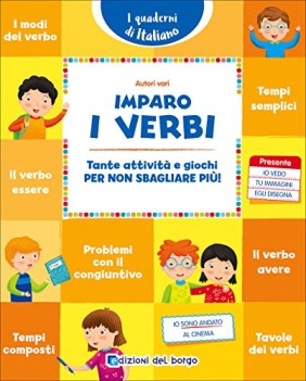 imparo i verbi tante attivita e giochi per non sbagliare piu