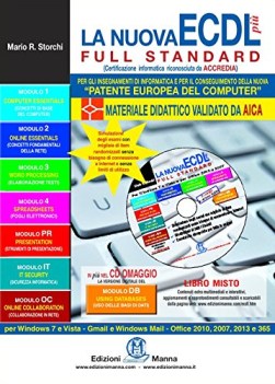 nuova ecdl full standard fc19 NO PRENO vedi 9788887752953