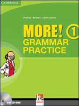 more! grammar practice 1 +cd inglese, grammatica