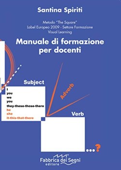 manuale di formazione per docenti ediz. italiana e inglese