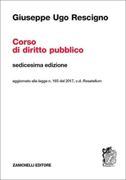 Corso di diritto pubblico 16ed. VE