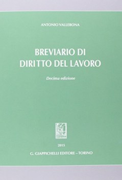 breviario di diritto del lavoro