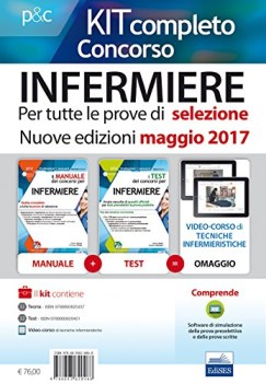 concorso infermieri kit completo