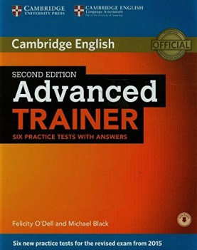 advanced trainer six practice tests with key +cdaudio