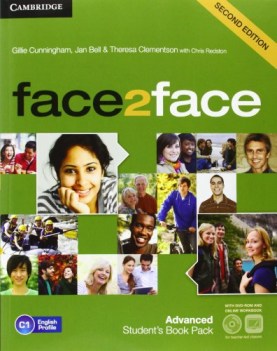 face2face advanced sb with DVD-Rom and online wb Pack