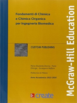 FONDAMENTI DI CHIMICA E CHIMICA ORGANICA PER INGEGNERIA