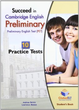 succeed in cambridge english preliminary PET 10 practice tests. sb