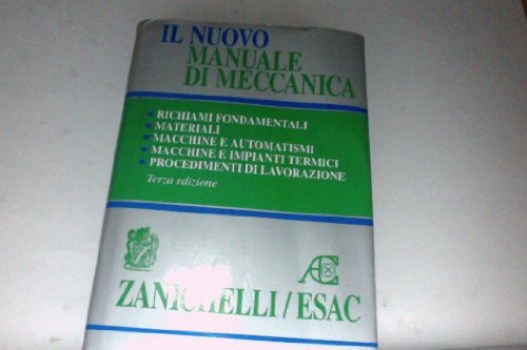 nuovo manuale di meccanica richiami fondamentali