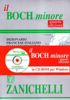 boch minore dizionario francese NO CD