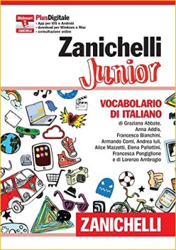 dizionario italiano zanichelli junior