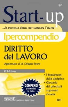 start up ipercompendio diritto del lavoro iii edizione