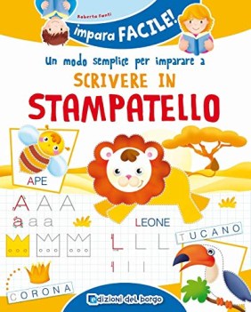 modo semplice per imparare a scrivere in stampatello