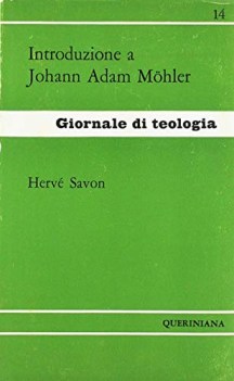 introduzione a johann adam mhler