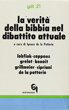 verita della bibbia nel dibattito attuale