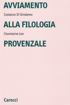 avviamento alla filologia provenzale