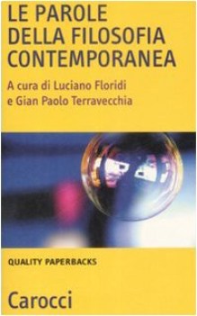 parole della filosofia contemporanea