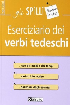 eserciziario dei verbi tedeschi