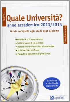 quale universit? 2013/2014 V.E. guida completa agli studi