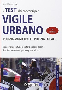 test dei concorsi di vigile urbano