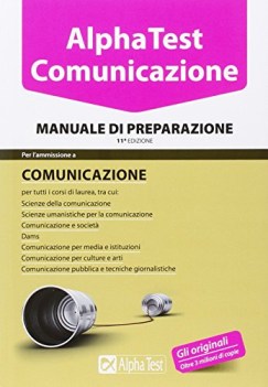 alpha test comunicazione 5 manuale di preparazione